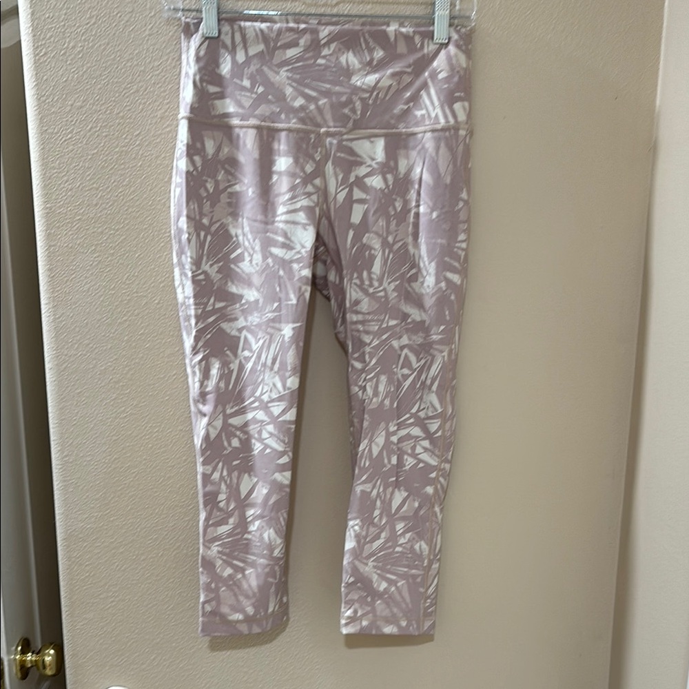 lululemon athletica Pink Patterned Leggings
